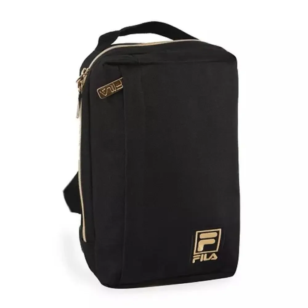 Fila Calistoga Sling Sling Black, Gold-Tone Women's, men’s Bag